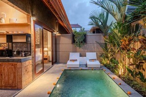 Villa, 1 chambre, piscine privée | Vue de la chambre