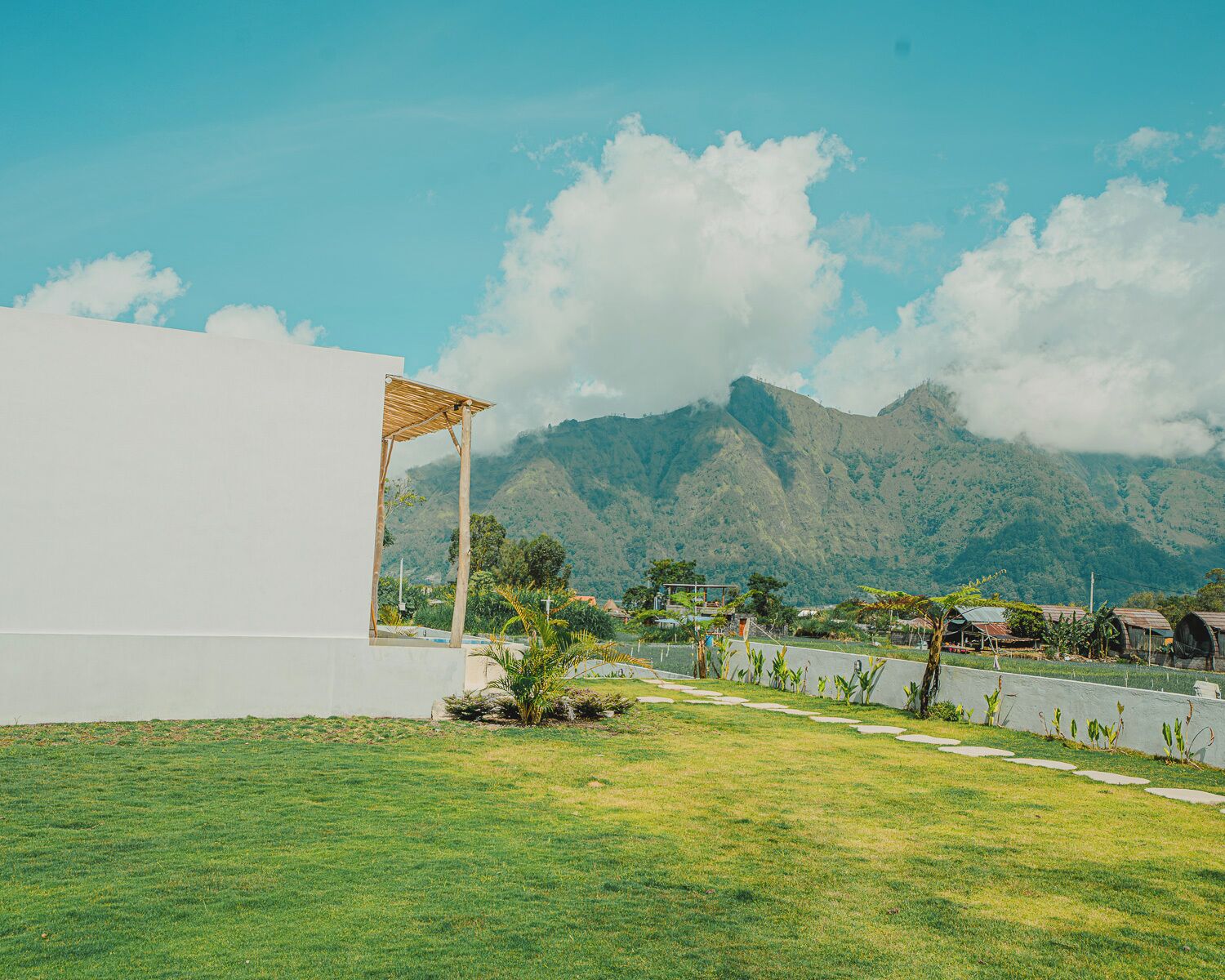 Vista para o jardim