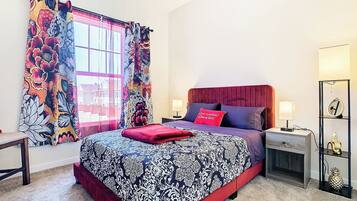 4 bedrooms, iron/ironing board, free WiFi, bed sheets