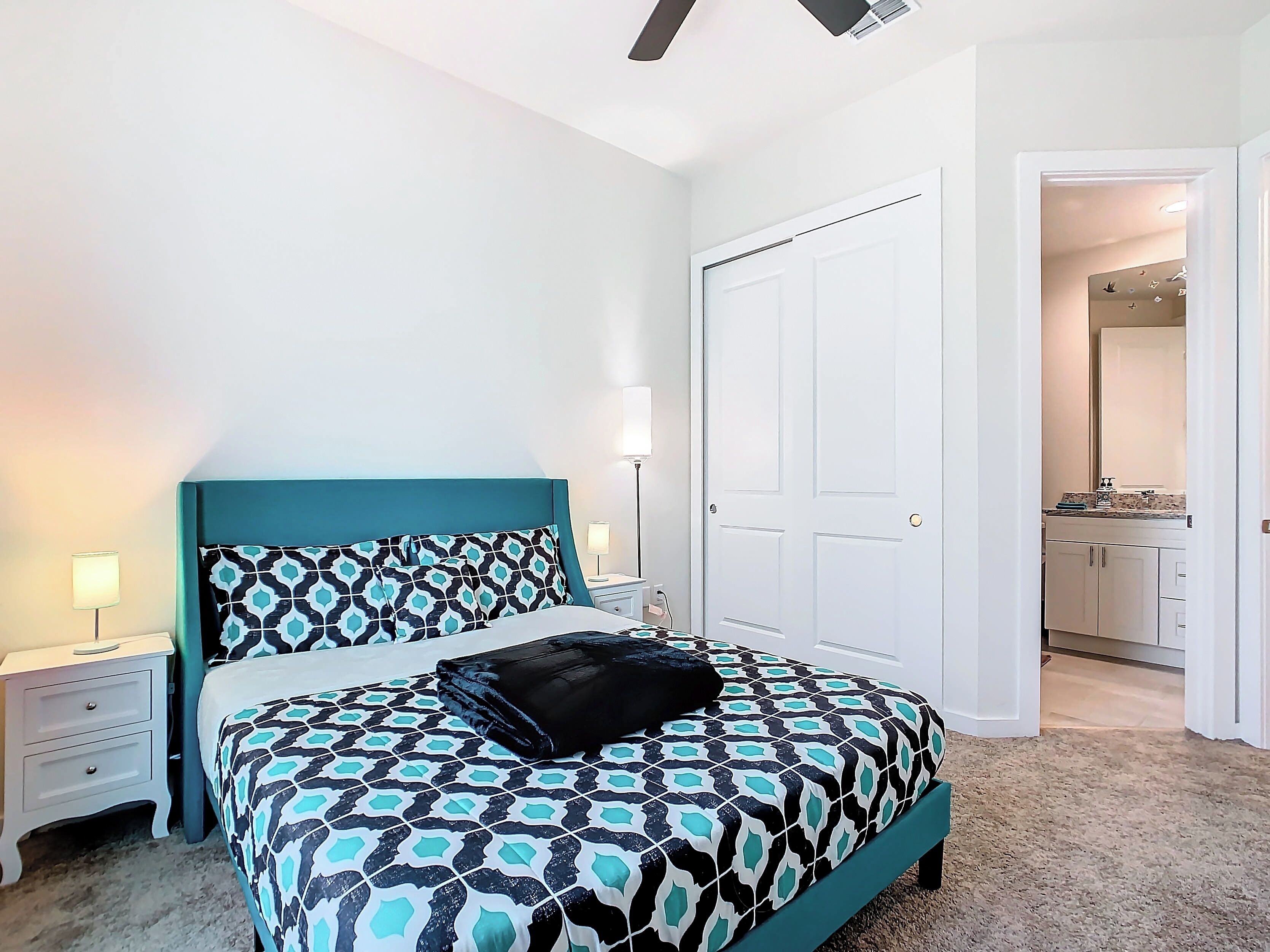 4 bedrooms, iron/ironing board, free WiFi, bed sheets