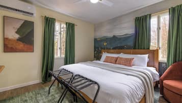 Iron/ironing board, WiFi, bed sheets