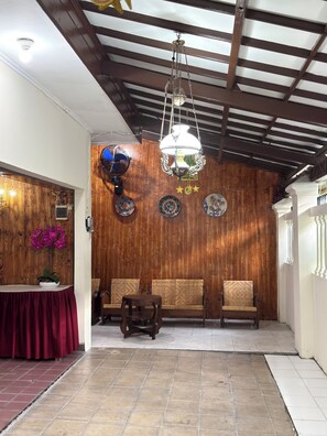 Restauration dans la chambre