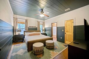 Iron/ironing board, free WiFi, bed sheets - Camp Broken Bow - Pickleball, Arcade & Hot Tub · Private Resort for Groups (Broken Bow)