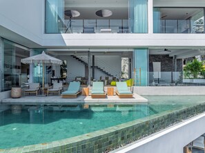 Luxury Villa, 6 Bedrooms, Private Pool, Sea View | Pool - Villa Vie (Koh Samui)