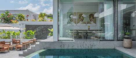 Luxury Villa, 6 Bedrooms, Private Pool, Sea View | Pool