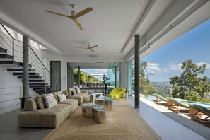 Luxury Villa, 6 Bedrooms, Private Pool, Sea View | Interior - Villa Vie (Koh Samui)