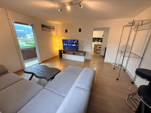 Vacation apartment Wintertime Lake Thun&Mountainview