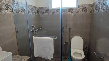 Towels, soap