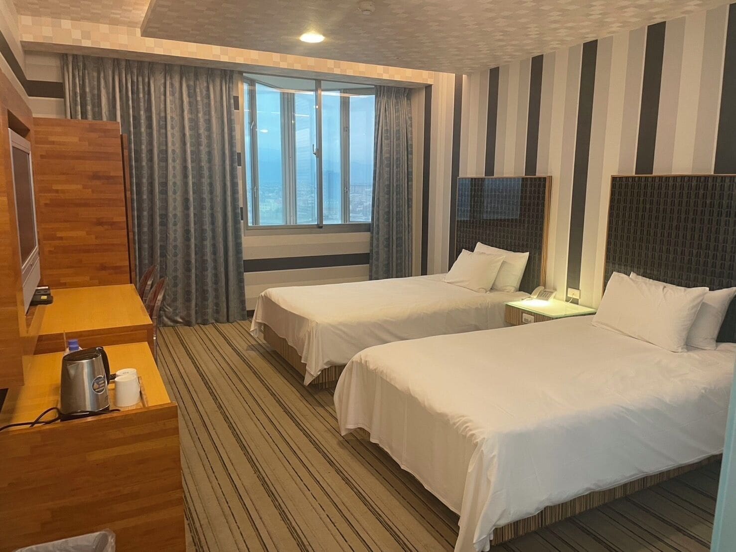 Quadruple Room, City View