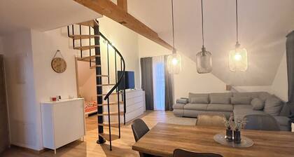 GalleryLoft Wintertime Lake Thun&Mountainview