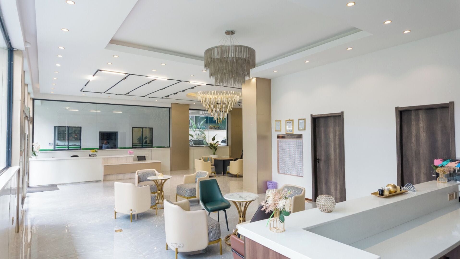 Apartamento luxo | Saguão
