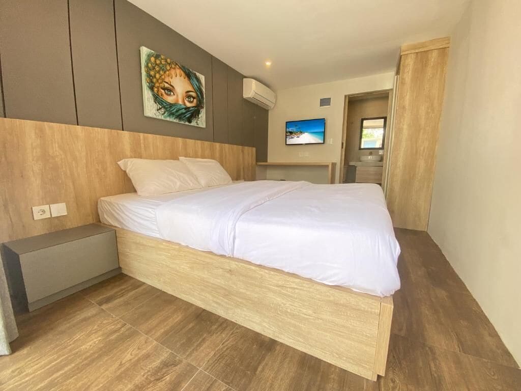 Habitación Deluxe doble, vistas al jardín | Wifi gratis
