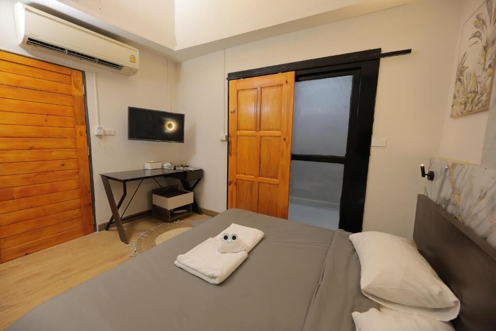 Kamar Double Deluks | Wi-Fi gratis dan seprai linen