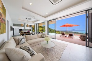 Living area - Villa Fanta Sea (Koh Samui)
