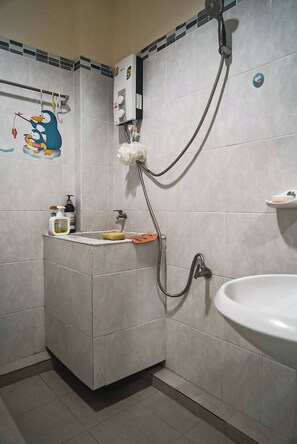 Ducha, secador de pelo