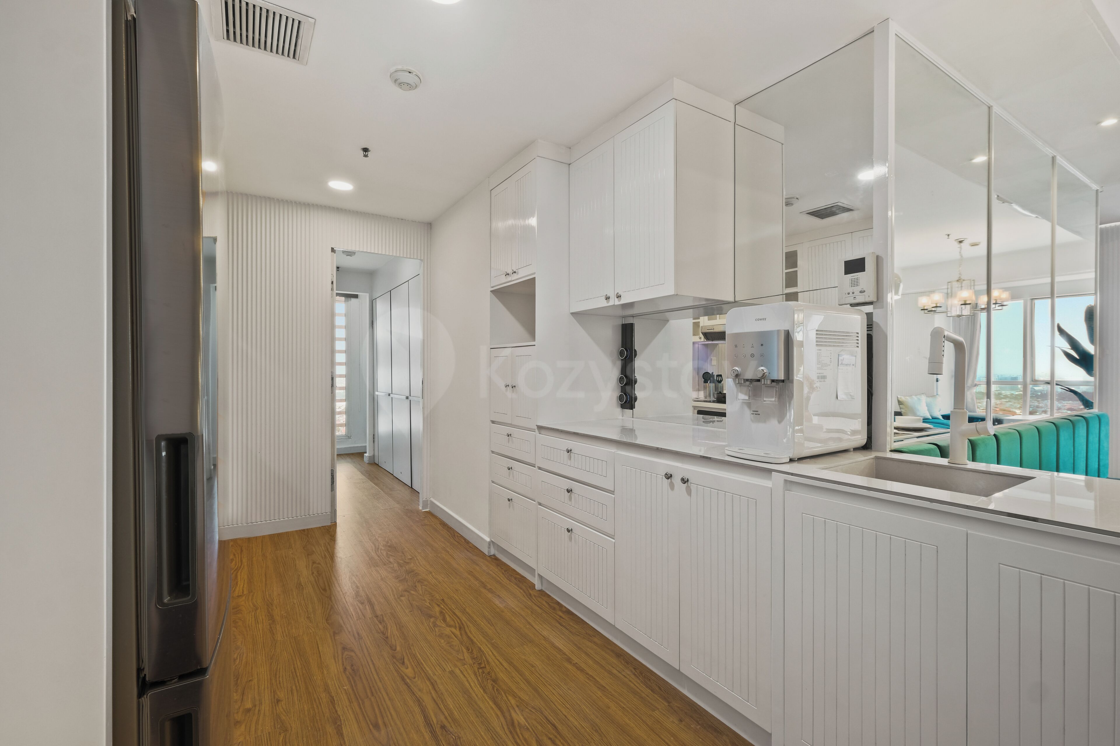 Appartement, 3 chambres, vue ville | Cuisine privée | Grand réfrigérateur, micro-ondes, plaque de cuisson, cuiseur de riz