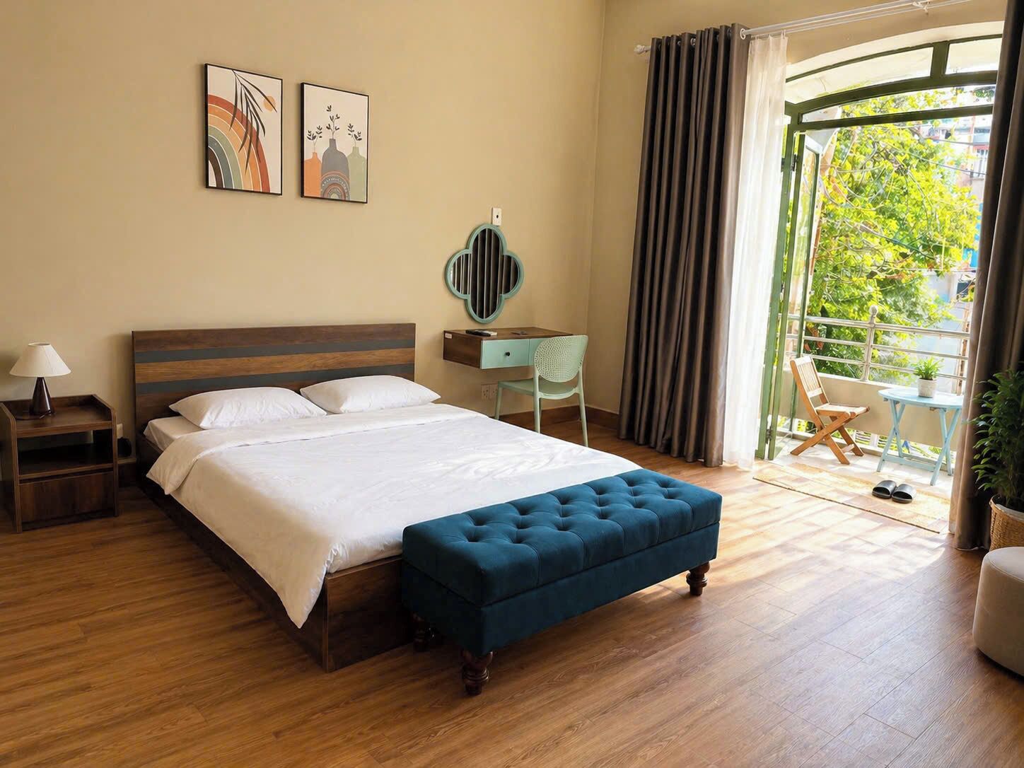 6 bedrooms, iron/ironing board, free WiFi, bed sheets