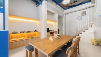 Free daily local cuisine breakfast