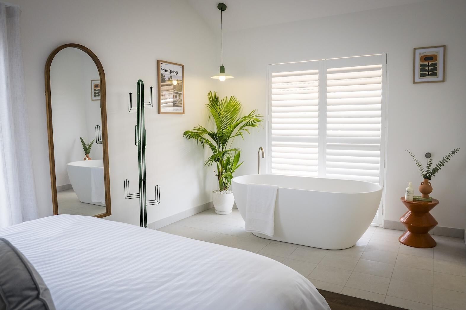 Deluxe Villa, 1 King Bed, Resort View | Laptop workspace, blackout curtains, iron/ironing board, free WiFi