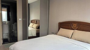 1 Schlafzimmer, Bügeleisen/Bügelbrett, Internetzugang, Bettwäsche
