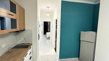 Deluxe Apartment, 2 Bedrooms, Garden View | Private kitchen