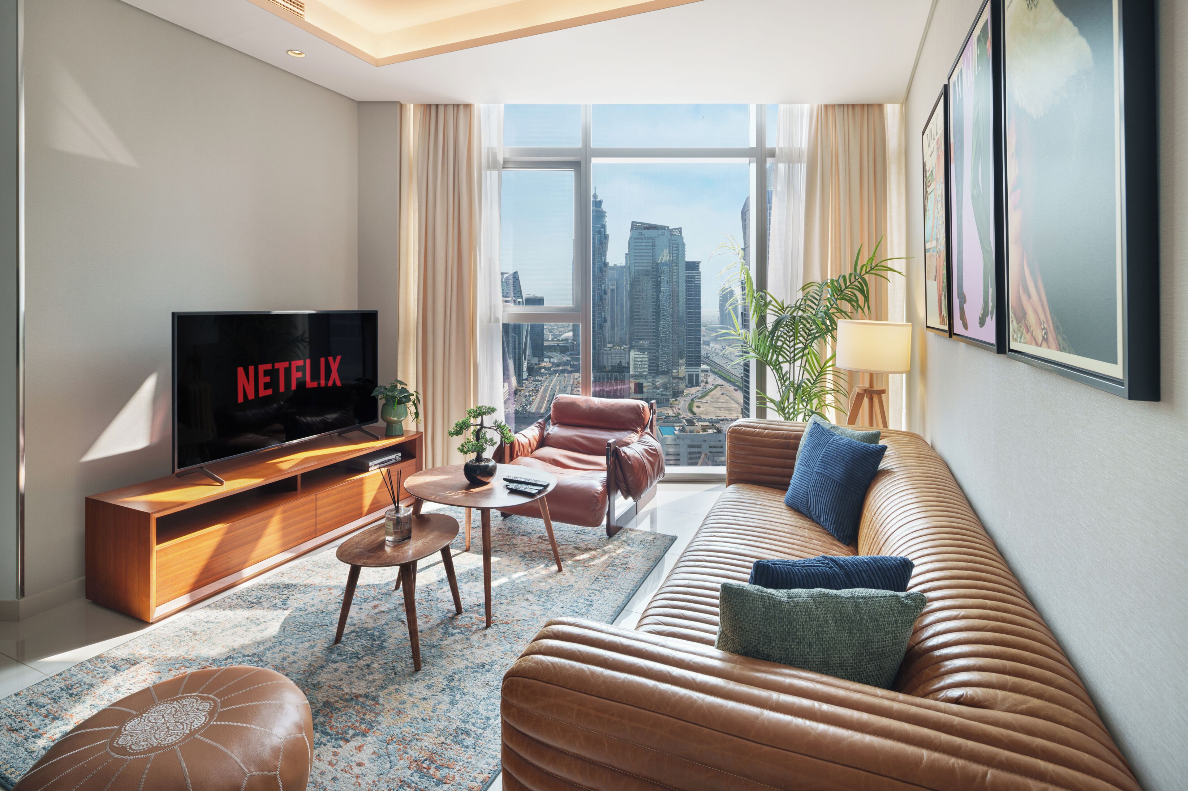66-inch Smart TV with satellite channels