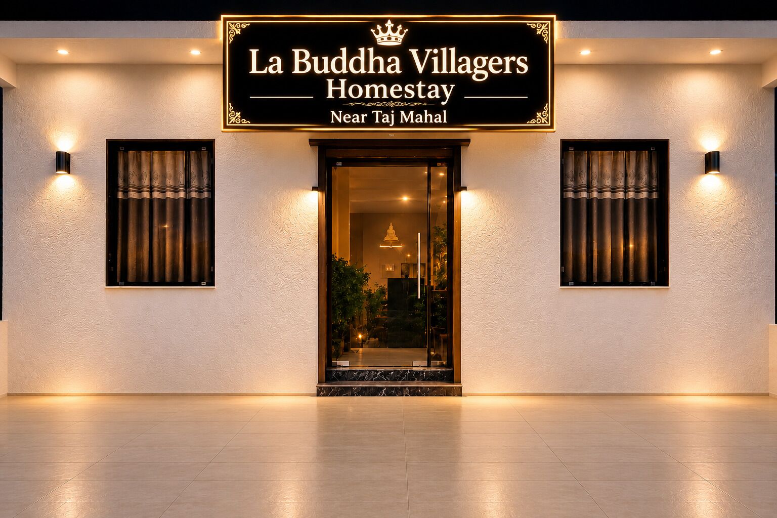 住宿正面
