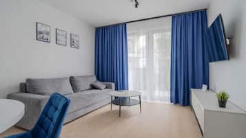 Apartment, Balcony | Living room