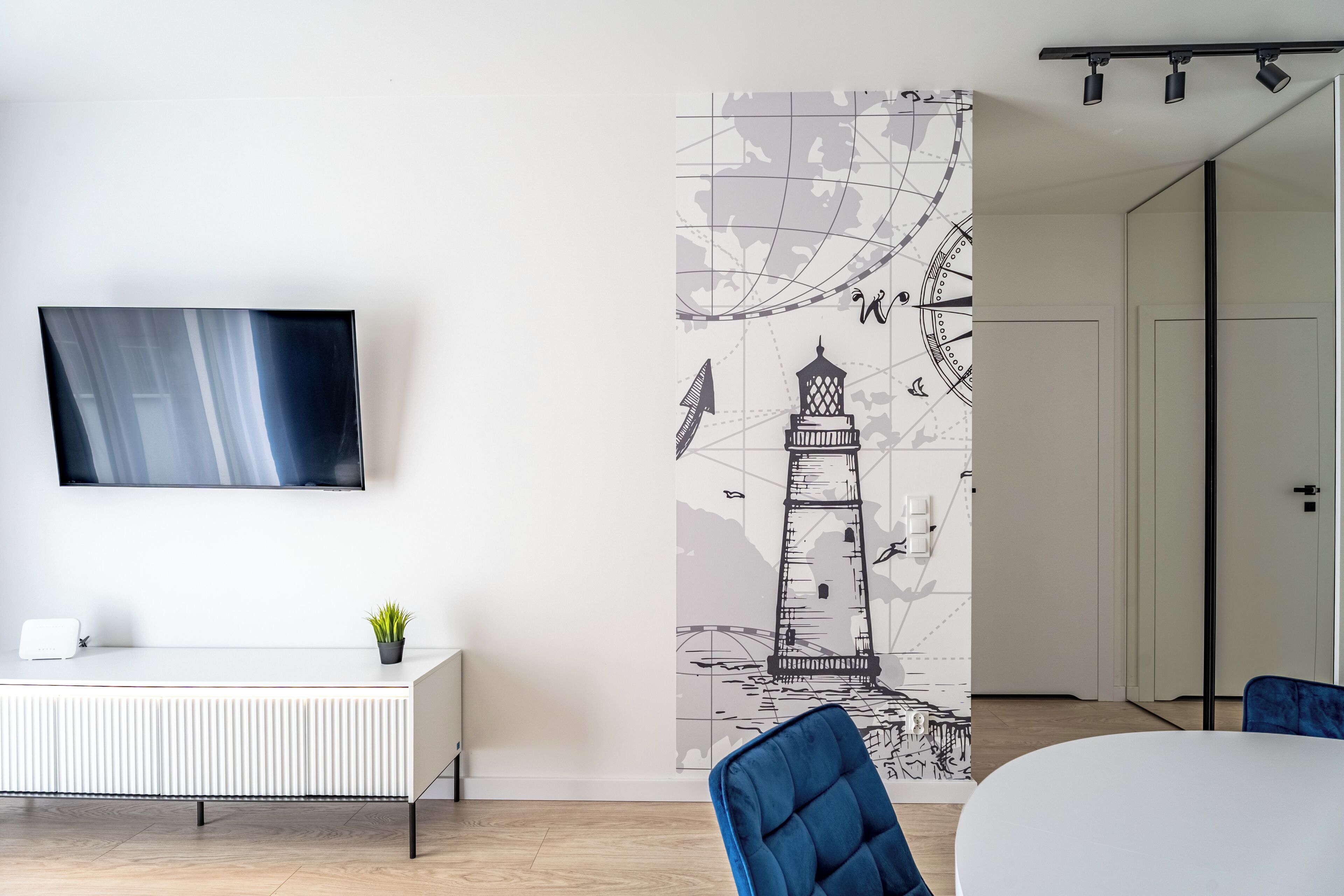 Appartement, balcon | Aire de séjour