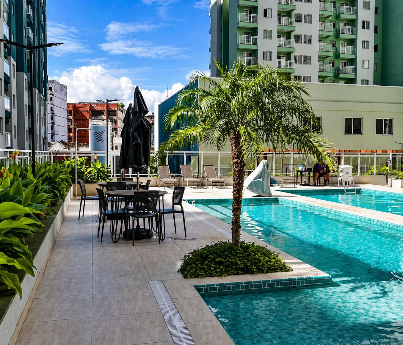 Outdoor pool