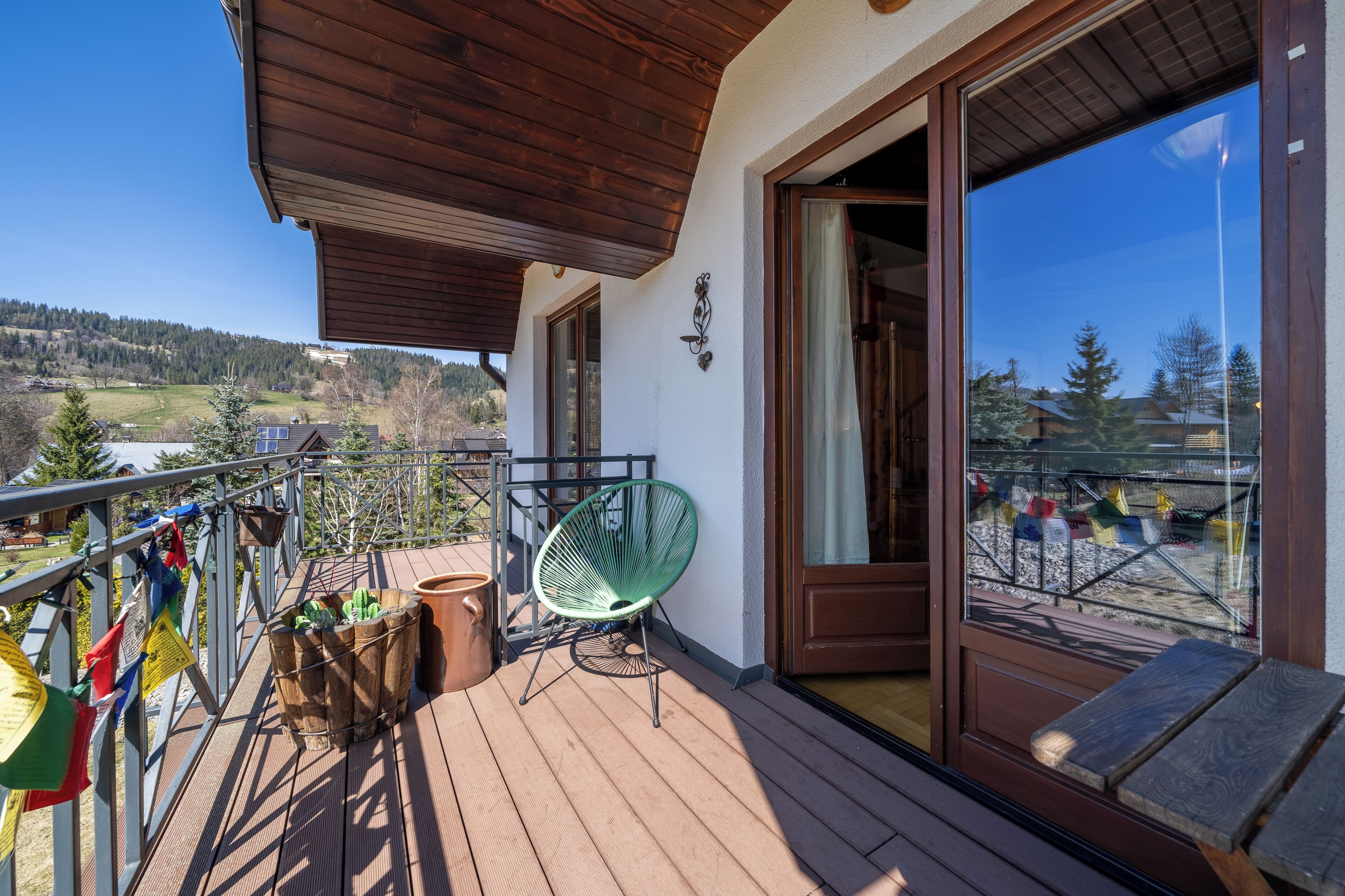 Apartment, Balkon, Bergblick | Balkon