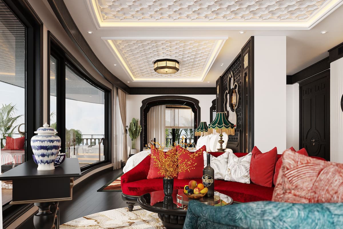 Luxury Suite, Ocean View | Free WiFi, bed sheets