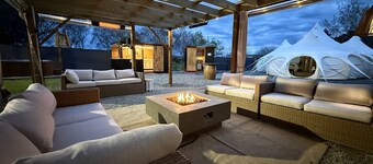 Enchanted Bell Tent Hideaway near the Mountains and Rivers of Southland, New Zealand