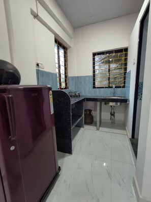 Full-size fridge