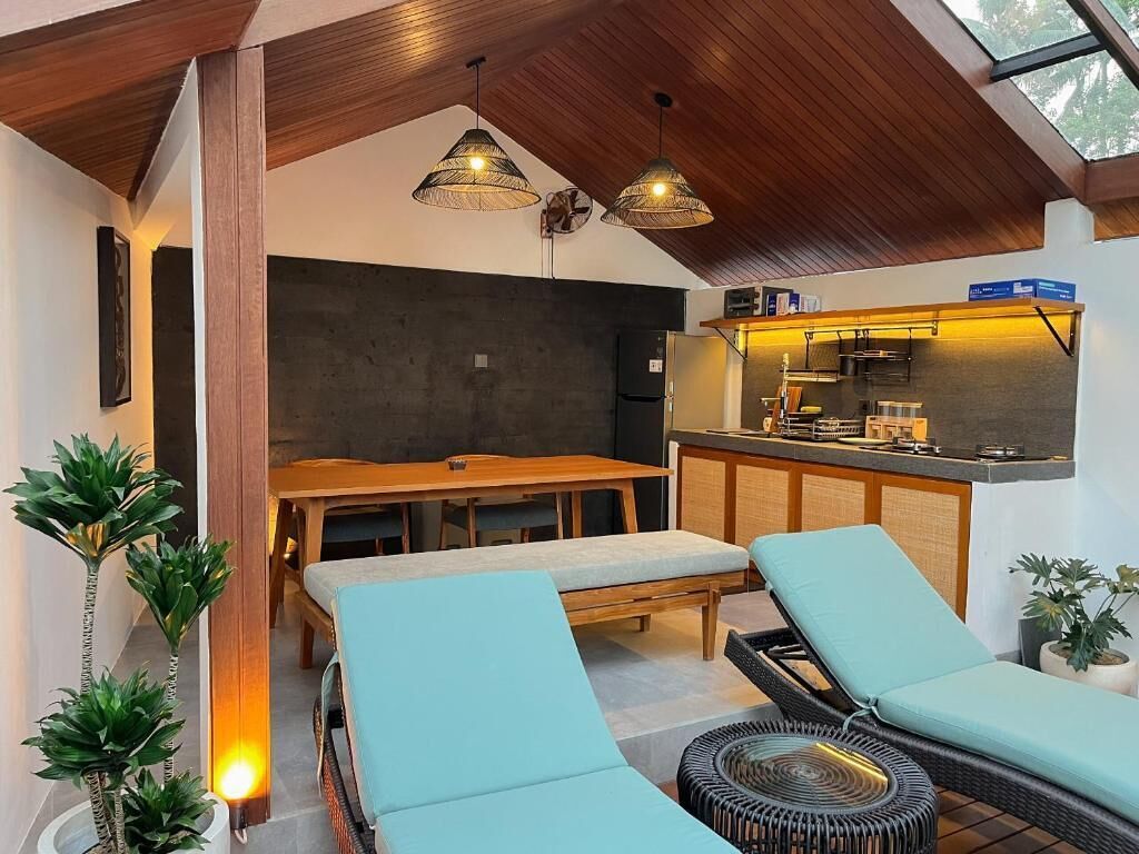 Vila, 2 kamar tidur, kolam renang pribadi | Tempat makan