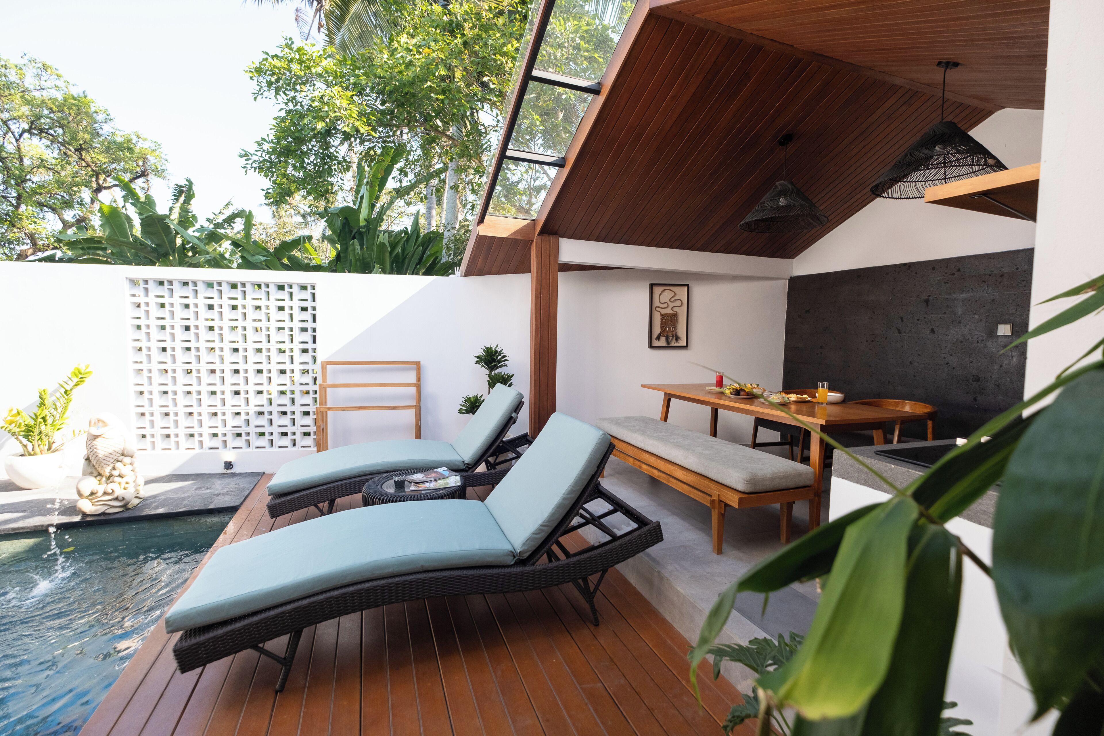 Vila, 2 kamar tidur, kolam renang pribadi | Dapur pribadi | Kursi makan untuk bayi