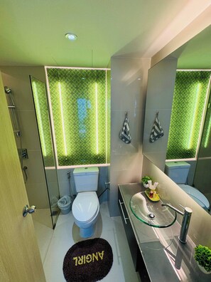 Zimmer, 1 Schlafzimmer, barrierefrei | Badezimmer
