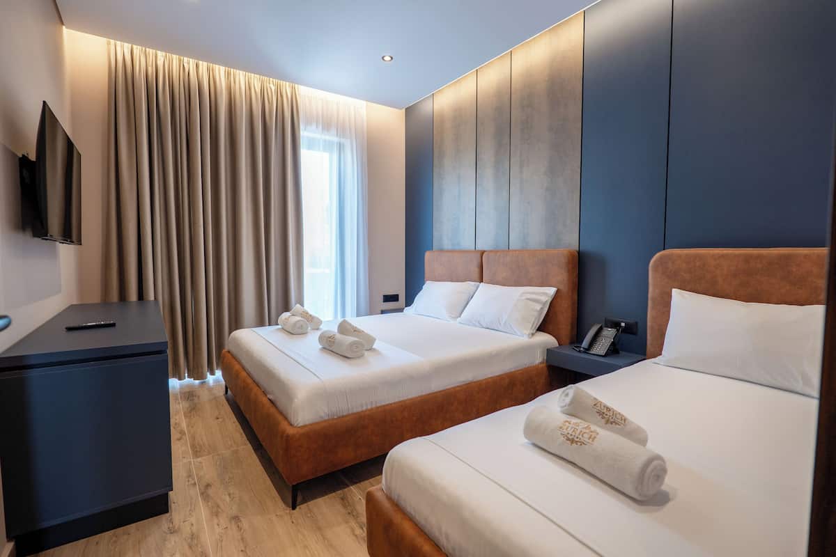 Superior Double Room, Balcony, City View | Desk, free WiFi