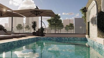 Seasonal outdoor pool