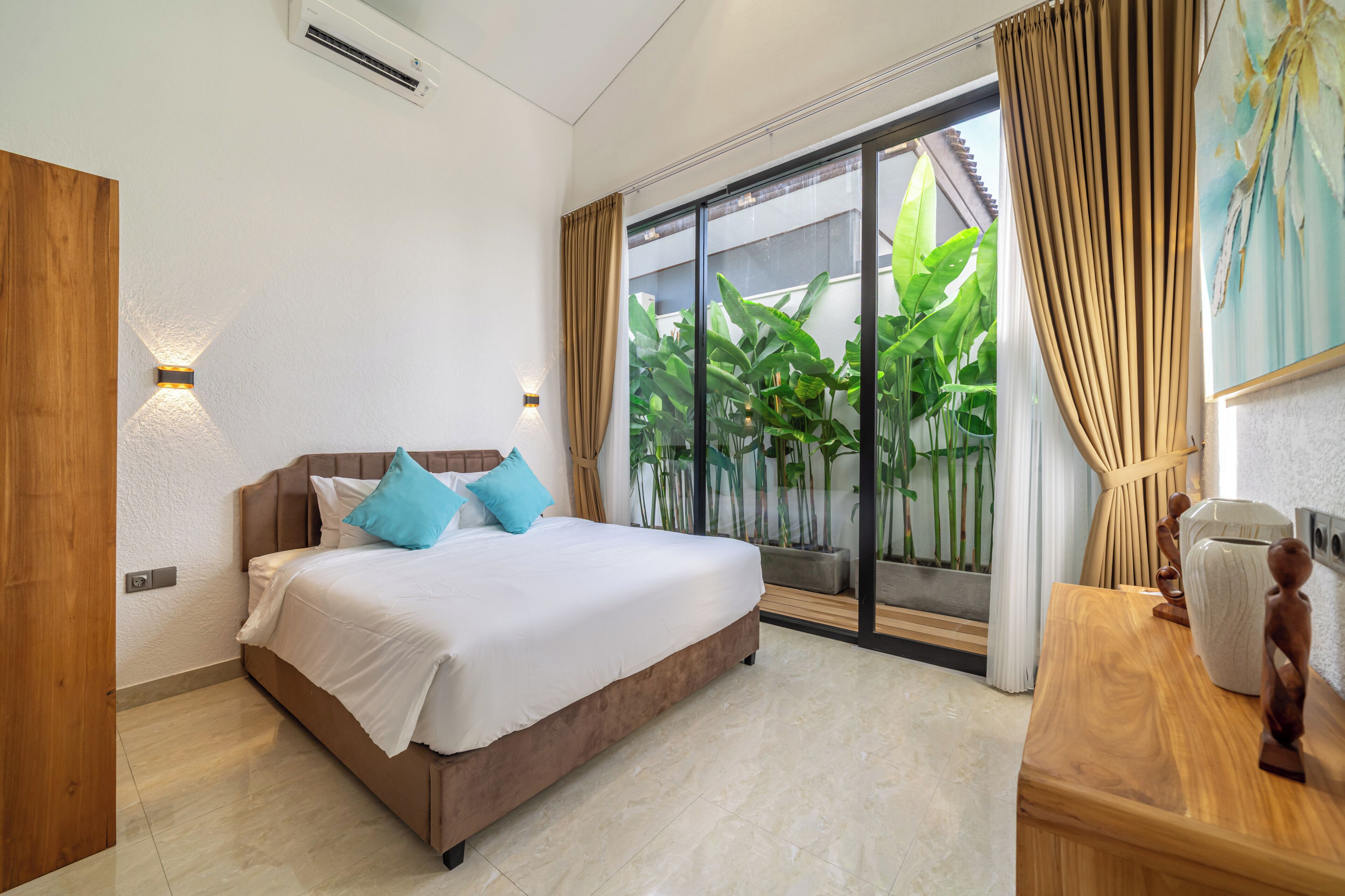 Luxury-Villa, 2 Schlafzimmer, Terrasse, Blick auf den Innenhof