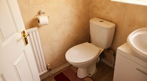 Towels, soap, toilet paper