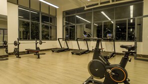 Apartamento luxo | Sala de fitness
