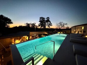 Outdoor pool - The B luxury countryside (Tinjan)