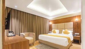 ห้องดีลักซ์ดับเบิล | โต๊ะทำงาน, พื้นที่ทำงานแบบใช้แล็ปท็อป, Wi-Fi ฟรี