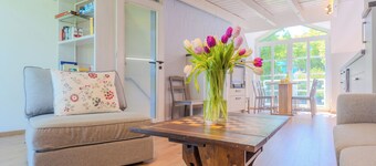 Vacation apartment Stöfs - Baltic Sea vacation. Close to the beach. Nature. Lake view.