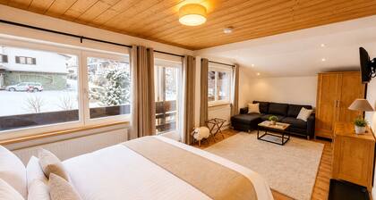 Chambre d'hÎtes « Junior Suite » avec vue sur la montagne, terrasse privée et Wi-Fi