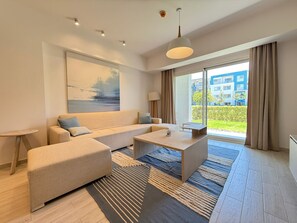 Chalet, 2 Bedrooms, Sea View | Living area - Fouka North Coast SA-2B-B02 (Marsa Matrouh)