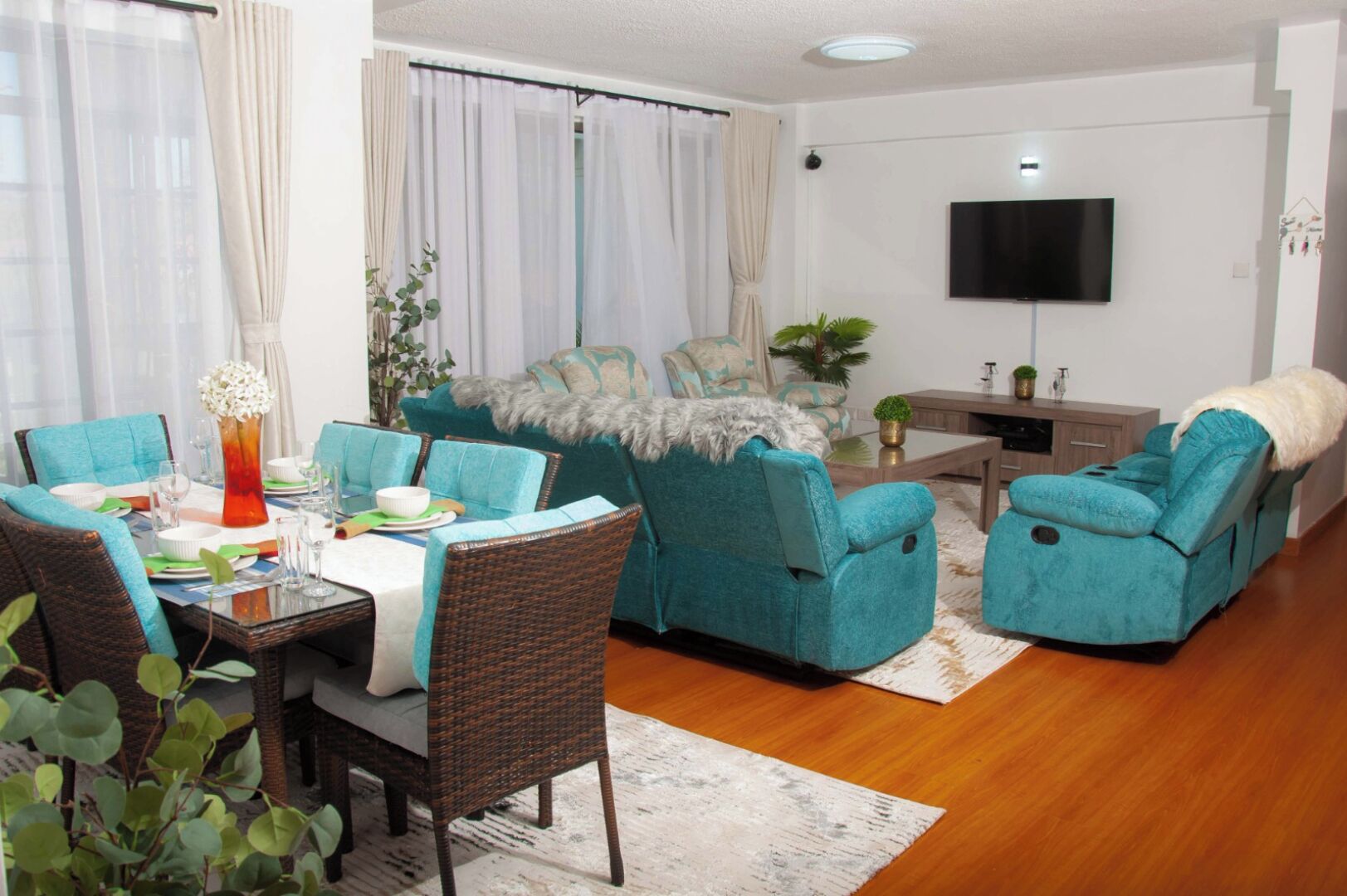 Apartamento luxo | Opções para refeição