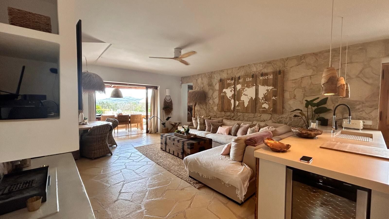 Área de sala de estar