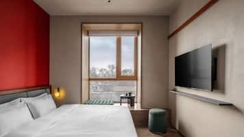 Articles gratuits dans le mini-bar, rideaux occultants